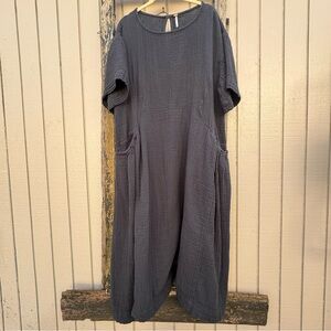 Free people oversized gauze dress